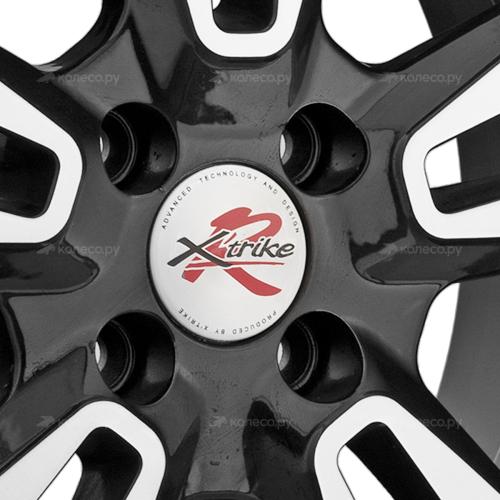 X`trike RST R065 BK/FP 6x15 4*100 ET50 Dia60.1 BK/FP фото 4